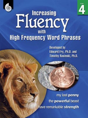 cover image of Increasing Fluency with High Frequency Word Phrases Grade 4